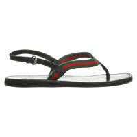 Gucci Sandals Leather in Black