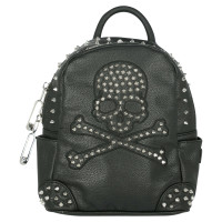 Philipp Plein Sac à dos en Cuir en Noir