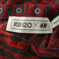 Kenzo X H&M Longsleeve in red / black