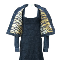 Dolce & Gabbana Jeansjacke mit Tigerprint