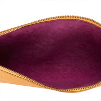 Louis Vuitton Pochette Mini Leather in Yellow