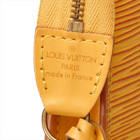 Louis Vuitton Pochette Mini en Cuir en Jaune
