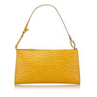Louis Vuitton Pochette Mini Leather in Yellow