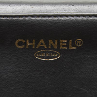 Chanel 2-way cosmetic bag made of patent leather