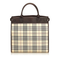 Burberry Tote Bag mit Check-Muster