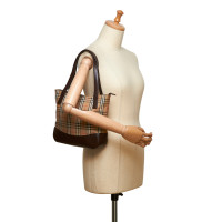 Burberry Tote Bag mit Check-Muster