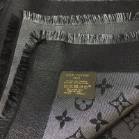 Louis Vuitton Monogram Shine cloth in black / silver