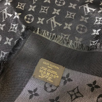 Louis Vuitton Monogram Glansdoek in zwart / zilver
