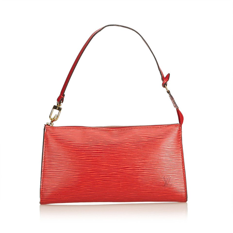 Louis Vuitton Pochette Métis 25 Leather in Red