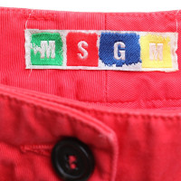 Msgm Jeans in Red