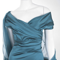 Talbot Runhof Evening dress with chiffon stole