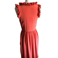 Vanessa Bruno Kleid aus Seide in Rot