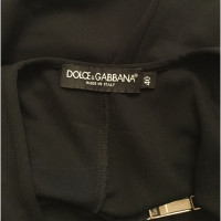 Dolce & Gabbana Schwarzes Jerseykleid 