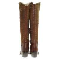 Ermanno Scervino Boots made of sheep leather