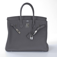 Hermès Birkin Bag 35 en Cuir en Gris
