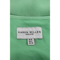 Karen Millen Silk dress in green