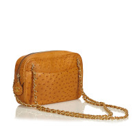 Chanel Ostrich leather shoulder bag