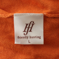 Friendly Hunting Sweater in oranje