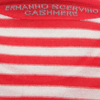 Ermanno Scervino Striped cashmere twin set