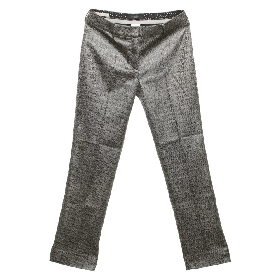Max Mara trousers in silver / grey