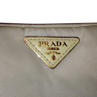 Prada White sailcloth shopper