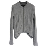 Bcbg Max Azria Jacke/Mantel aus Baumwolle in Grau
