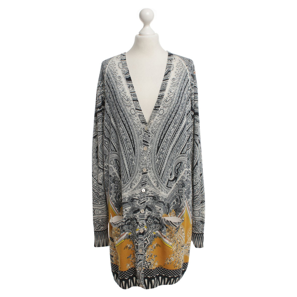 Etro Cardiganjacke en noir / blanc