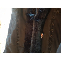 Gucci Gucci hood sheepskin coat