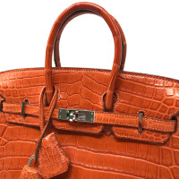 Hermès Birkin Bag 25 in Oranje