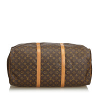 Louis Vuitton Sac Souple 55 en Toile en Marron