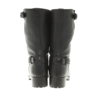 Prada Biker boots in black