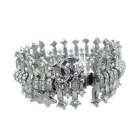 Chanel Bracelet Symphonie de cristaux clairs
