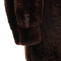 Christian Dior Jacke/Mantel aus Pelz in Braun
