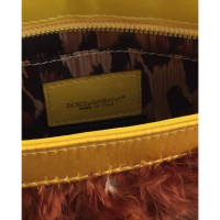 Dolce & Gabbana Feather and satin handbag 