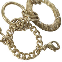 Chanel riem Chain gestructureerde ledematen strass