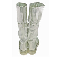 Ann Demeulemeester Stiefel in Creme