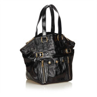 Yves Saint Laurent Patent 5f592fb Downtown Tote