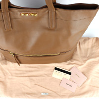 Miu Miu MIU MIU Shopping Bag