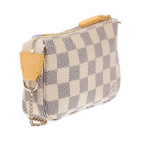 Louis Vuitton "Accessoires Mini Pochette Damier Azur Canvas"