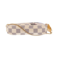 Louis Vuitton "Accessoires Mini Pochette Damier Azur Canvas"