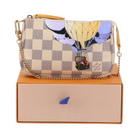 Louis Vuitton "Mini Pochette Accessories Damier Azur Canvas"