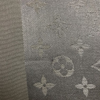 Louis Vuitton Panno Monogram Shine in argento / grigio