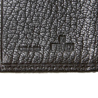 Fendi Petit portefeuille en cuir à trois volets