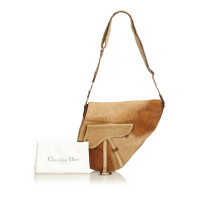 Christian Dior Saddle Bag in Brown