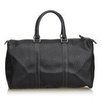 Christian Dior Duffle in Pelle in Nero