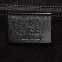 Gucci Suede hoepel handtas