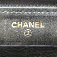 Chanel Portefeuille à glissière en caviar