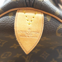 Louis Vuitton Keepall 50 in Tela in Marrone