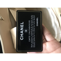 Chanel Shopper aus Leder in Beige