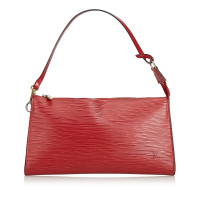 Louis Vuitton Pochette Métis 25 Leather in Red